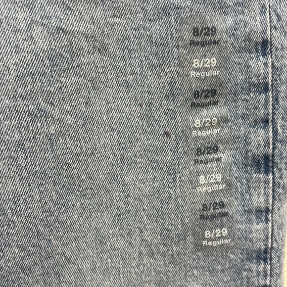 GAP 90’s Loose Blue Jeans NWT size 8/29 R - - Picture 5 of 11
